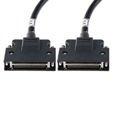 DB - 25 Männlich-zu-DB - 50 Männlich-Kabel 1,2 Fuß abgeschirmt für industrielle Ausrüstung/Testsysteme (25 - 50 Pin-Umwandlung)