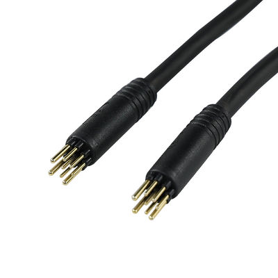 Industrielles Mehrfach-Pin Motor Kabel, geschirmt, 16AWG, 6FT für CNC-Maschinenmotoren mit kupferbeschichteten Steckern (JST-Stil)
