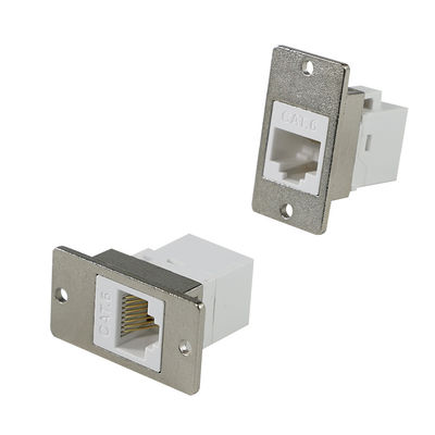 Cat6 RJ45 Inline Coupler Adapter Weiblicher zu weiblicher Netzwerkkabelanschluss für Ethernet-LAN-Erweiterung