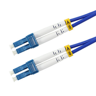 LC to LC Fiber Optic Patch Cable -  Singlemode or Multimode Duplex Jumper for Telecom, Data Center, FTTx Applications