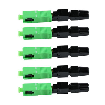 SC APC-Simplex-Singlemode-Fiber-Optic-Patch-Kabel -Low-Loss-Jumper-Kabel für FTTH, Telekommunikationsschränke, ODF-Anwendungen