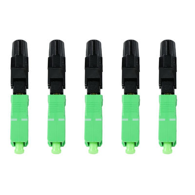 SC APC-Simplex-Singlemode-Fiber-Optic-Patch-Kabel -Low-Loss-Jumper-Kabel für FTTH, Telekommunikationsschränke, ODF-Anwendungen