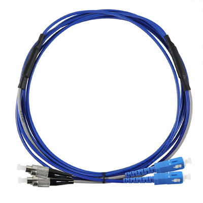 SC bis FC Glasfaserpatchkabel - Einzel- oder Multimode-Sprung für FTTH-, ODF-, Telekommunikations- und Rechenzentrumsanwendungen