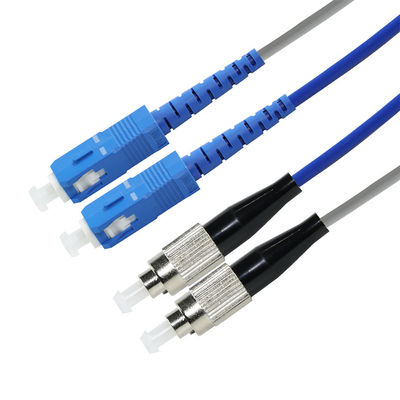 SC bis FC Glasfaserpatchkabel - Einzel- oder Multimode-Sprung für FTTH-, ODF-, Telekommunikations- und Rechenzentrumsanwendungen