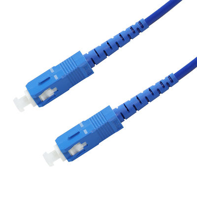 SC bis SC Glasfaser-Patchkabel Einzelmodus Multimode für FTTH-Datencenter