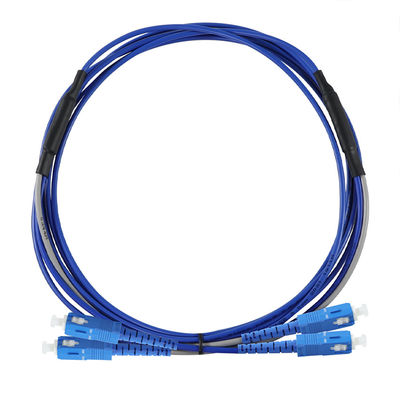 SC bis SC Glasfaser-Patchkabel Einzelmodus Multimode für FTTH-Datencenter