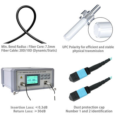 SC-zu-LC-Glasfaser-Patchkabel, Singlemode OS2, Duplex