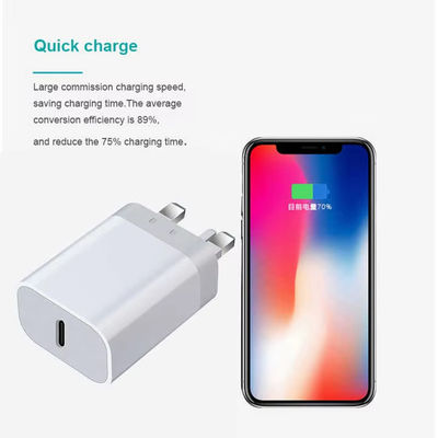 Schnellladegerät 20W Typ C PD Wireless USB-C Adapter mit magnetischer Schnellladung für Telefone GAN 30W UK Stecker Netzteil