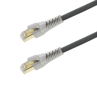 Cat6 Geschirmtes FTP SFTP Ethernet-Kabel mit RJ45-Steckern