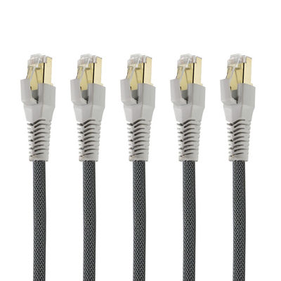 Cat6 Geschirmtes FTP SFTP Ethernet-Kabel mit RJ45-Steckern