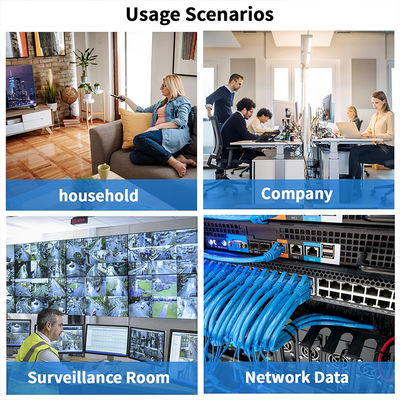 CAT6 Flaches FTP Geschirmtes Ethernet Kabel RJ45 Patchkabel
