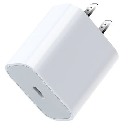 2-Pin-USB-C Wandladegerät Kompakter Wechselstromadapter mit Typ-C-Ausgang, 30W schnelles Laden für Telefon, Tablet, Kamera