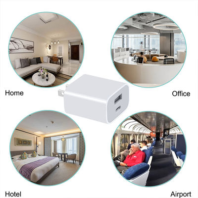 US 2-Pin 18W Dual USB Wandladegerät – Typ-C & USB-A Schnelllade-Netzteil für Smartphone, Tablet, Kamera