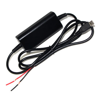 Mikro-USB zu Bare-Wire Step-Up-Stromkabel - 5V bis 9V/12V Boost-Konverterkabel für Router, LED, DIY-Projekte