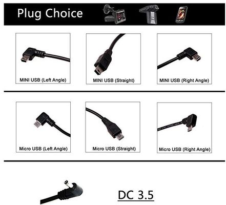 Mikro-USB-Step-Down-Kabel von 5 V bis 3,3 V/3,7 V mit Inline-Sicherung
