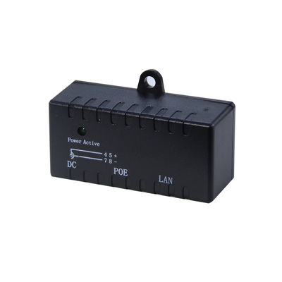 Aktiver PoE-Injektor - 48V Power over Ethernet Adapter, IEEE 802.3af/at-kompatibel für IP-Kamera, Wireless AP, VoIP-Telefone