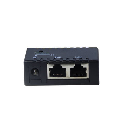 Aktiver PoE-Injektor - 48V Power over Ethernet Adapter, IEEE 802.3af/at-kompatibel für IP-Kamera, Wireless AP, VoIP-Telefone
