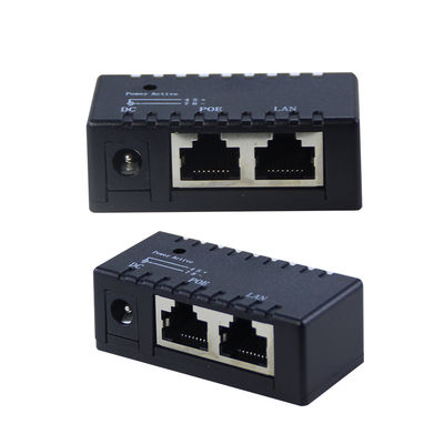 Aktiver PoE-Injektor - 48V Power over Ethernet Adapter, IEEE 802.3af/at-kompatibel für IP-Kamera, Wireless AP, VoIP-Telefone
