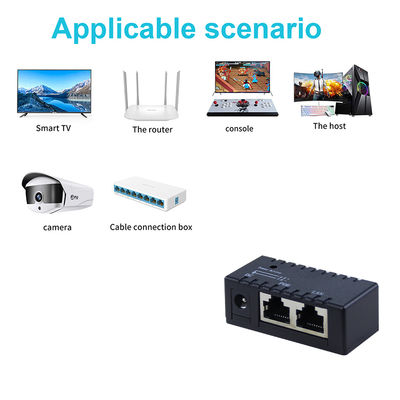 Aktiver PoE-Injektor - 48V Power over Ethernet Adapter, IEEE 802.3af/at-kompatibel für IP-Kamera, Wireless AP, VoIP-Telefone