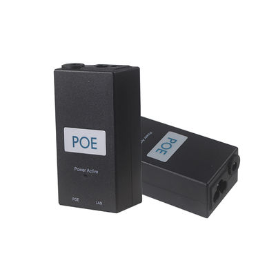 Desktop Aktiver PoE Injektor -48V Power Over Ethernet Adapter IEEE 802.3af/at für IP-Kameras, Wireless AP, VoIP-Telefone