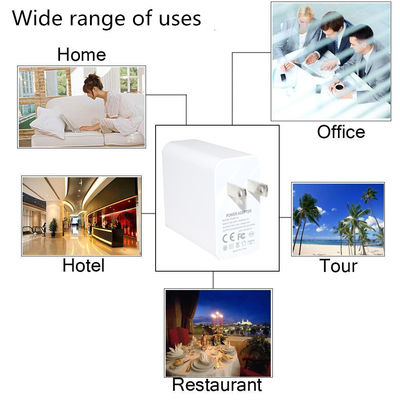US Plug 2-Port Wandladegerät   45W Schnellladeadapter mit USB-C- und USB-A-Ausgang für Telefon, Tablet, Laptop, Heim- und Reisegebrauch