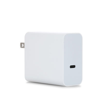 US-Stecker 60W USB-C Wandladegerät – Kompakter 2-Pin Schnellladeadapter für Laptop, Telefon, Tablet, Reise (100–240V Eingang)