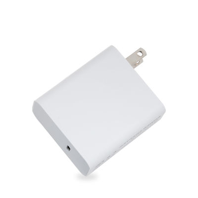 US-Stecker 60W USB-C Wandladegerät – Kompakter 2-Pin Schnellladeadapter für Laptop, Telefon, Tablet, Reise (100–240V Eingang)