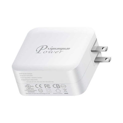 US Plug 100 Watt USB-C Wandladegerät 2 Pins Hochleistungs-Adapter für Laptop, Tablet, Telefon, Typ-C Geräte