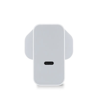 Großbritannien 2-Pin USB-C Wandladegerät, 60 Watt Hochgeschwindigkeits-Ausgangs-Power-Adapter für Laptop/Tablet/Handy