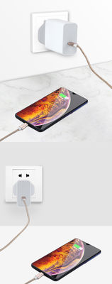 Großbritannien 2-Pin USB-C Wandladegerät, 60 Watt Hochgeschwindigkeits-Ausgangs-Power-Adapter für Laptop/Tablet/Handy