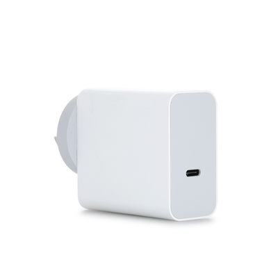 AU 2-Pin USB-C Wandladegerät, 60W Hochgeschwindigkeits-Ausgangs-Power-Adapter für Laptop, Tablet, Mobiltelefon
