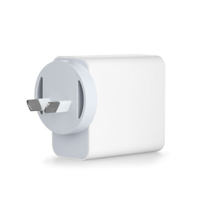 AU 2-Pin USB-C Wandladegerät, 60W Hochgeschwindigkeits-Ausgangs-Power-Adapter für Laptop, Tablet, Mobiltelefon