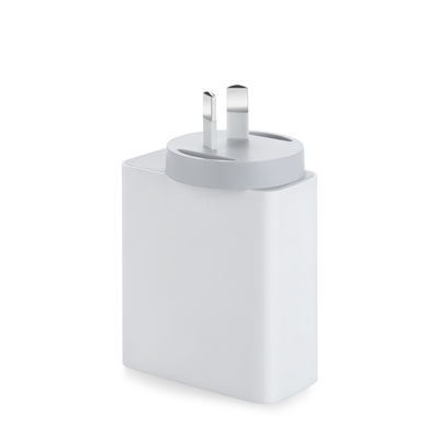 AU 2-Pin USB-C Wandladegerät, 60W Hochgeschwindigkeits-Ausgangs-Power-Adapter für Laptop, Tablet, Mobiltelefon