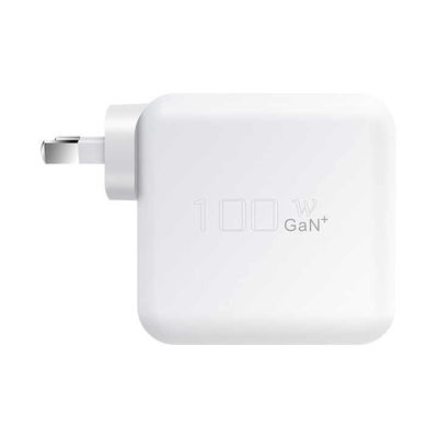 AU 2-Pin USB-C Wandladegerät, 100W Hochgeschwindigkeits-Ausgang Typ-C Netzteil für Laptop, Tablet, Mobilgerät