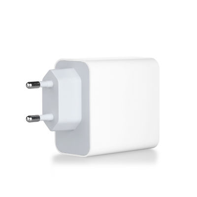 EU 2-Pin USB-C Wandladegerät, 60 Watt schneller Typ-C-Power-Adapter für Laptop, Tablet und Smartphone