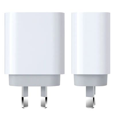 AU 2-Pin USB-C Wandladegerät, 30W schneller Typ-C-Power-Adapter für Smartphones, Tablets und kleine Laptops