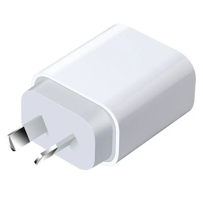 AU 2-Pin USB-C Wandladegerät, 30W schneller Typ-C-Power-Adapter für Smartphones, Tablets und kleine Laptops