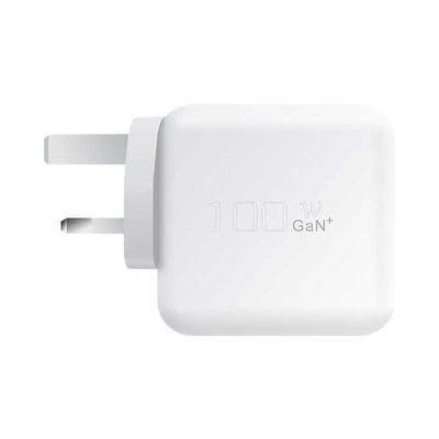 2-Pin-USB-C-Ladegerät mit doppelten Ports, 100W High-Speed Type-C-Power-Adapter für Laptops, Tablets und Smartphones