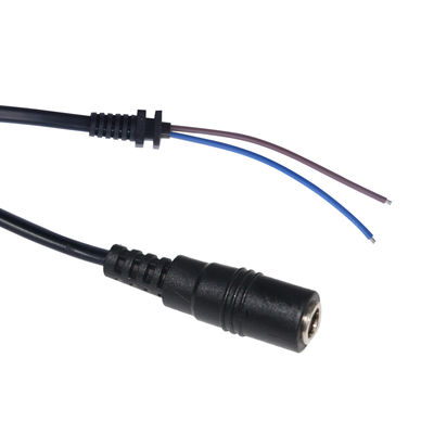 DC-Buchsenstecker auf abisoliertes Draht-Pigtail-Kabel - 12V 2,1 mm x 5,5 mm Stromkabel für CCTV, LED, DIY-Projekte