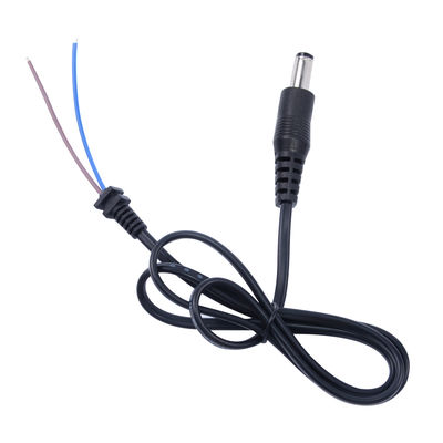 DC-Stecker auf abisoliertes Kabel (Pigtail) 5,5x2,1mm für 12V-Stromversorgung