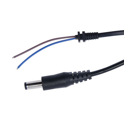 DC-Stecker auf abisoliertes Kabel (Pigtail) 5,5x2,1mm für 12V-Stromversorgung