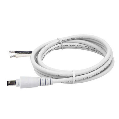 DC Männlicher Stecker / Weiblicher Stecker zum geballten Nackten Draht -5.2 mm x 2.1 mm Stromanschlusskabel für CCTV, LED, DIY-Anwendungen