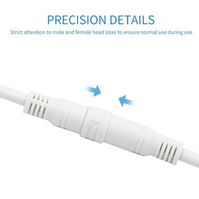 Gleichstromkabel mit Inline 303 Rocker Switch 5,5x2,1 mm