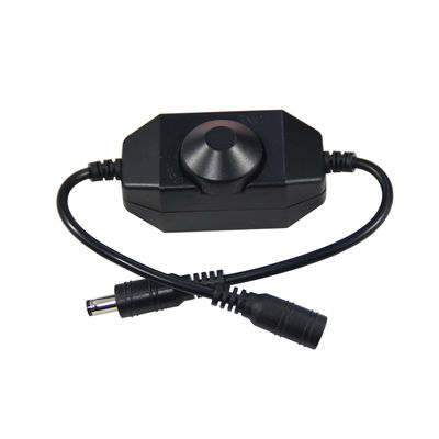 12V/24V Gleichstromverlängerungskabel mit Inline-Dimmerschalter 5,5x2,1 mm