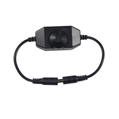 12V/24V Gleichstromverlängerungskabel mit Inline-Dimmerschalter 5,5x2,1 mm