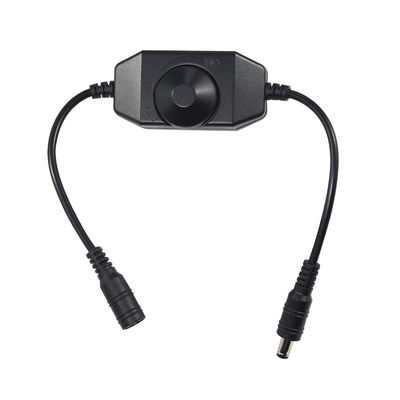 12V/24V Gleichstromverlängerungskabel mit Inline-Dimmerschalter 5,5x2,1 mm