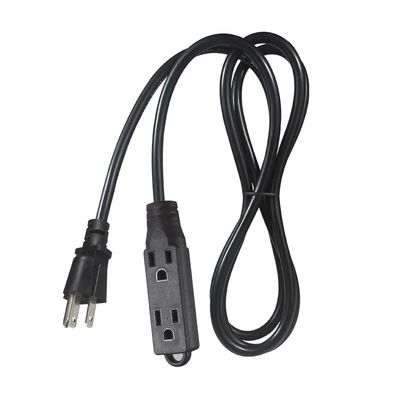 NEMA 5-15P bis zu Stromverlängerungskabel 125V 13A für eine einzige Steckdose