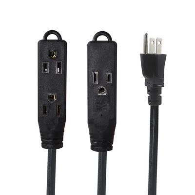 NEMA 5-15P bis zu Stromverlängerungskabel 125V 13A für eine einzige Steckdose