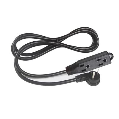 NEMA 5-15P bis zu Stromverlängerungskabel 125V 13A für eine einzige Steckdose