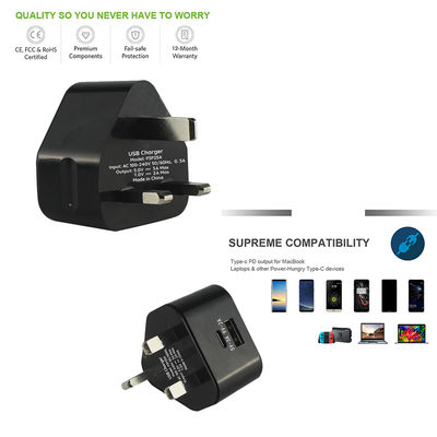 Südafrika SA Stecker-zu-USB-C Ladekabel 5V 9V 12V